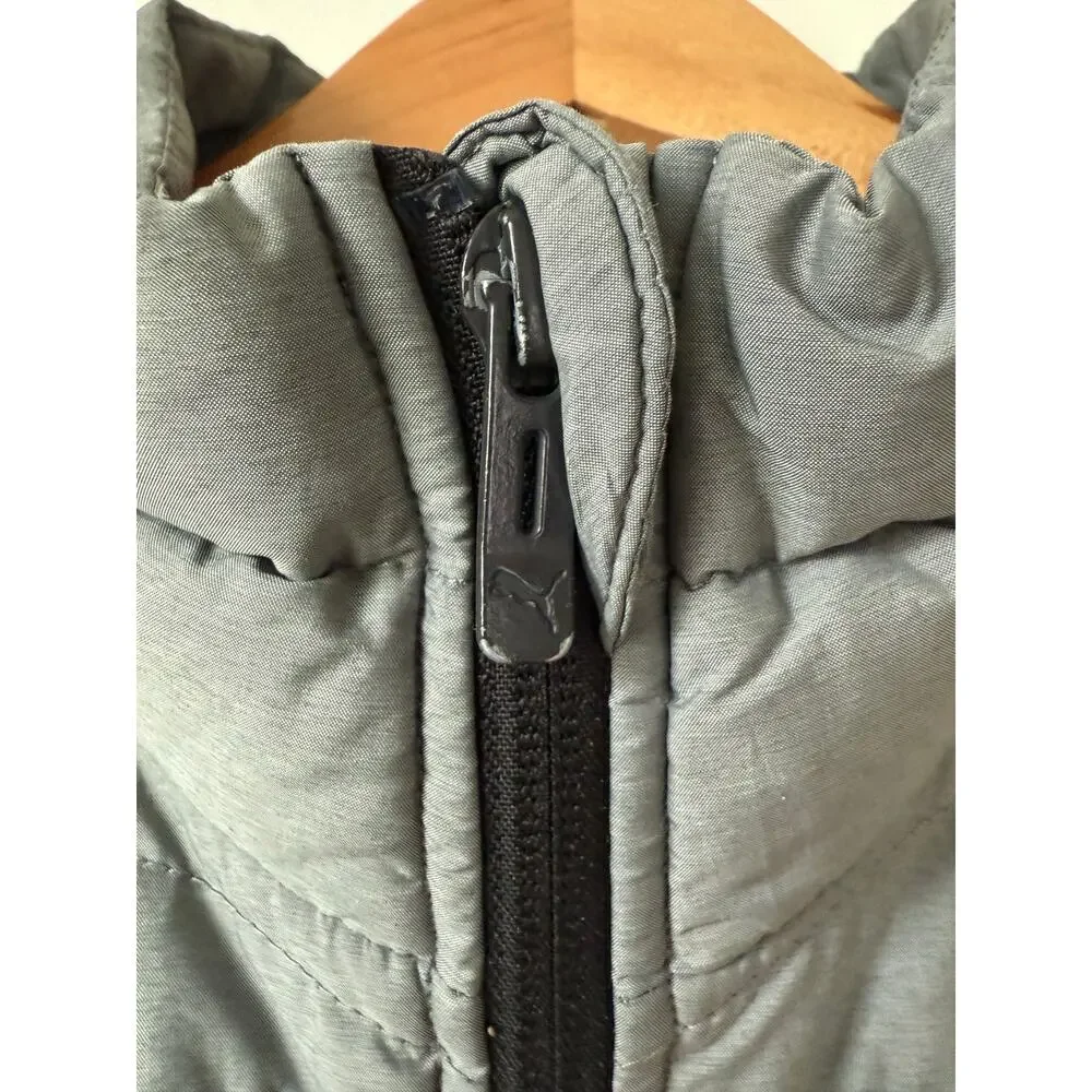 Men’s Puma Down Winter Puffer Coat Pack Down Pocket Travel Size L